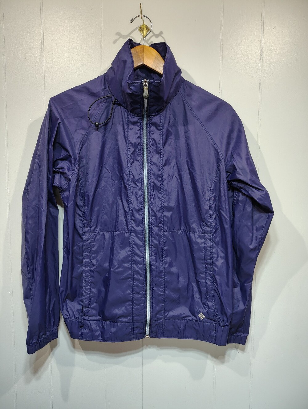 Columbia Omni-Shield Lightweight Windbreaker Jacket Size Medium Packable